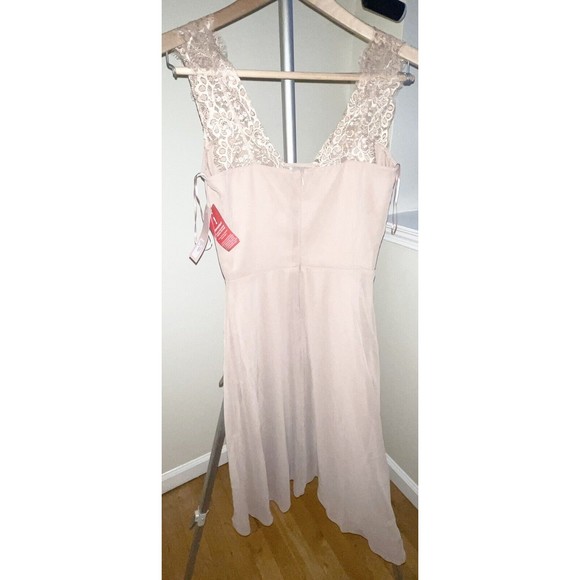 NWT Vintage Elise Ryan 1950's  Long Nightgown w/Pleated Bodice & Lace. Size 8 - Picture 6 of 7